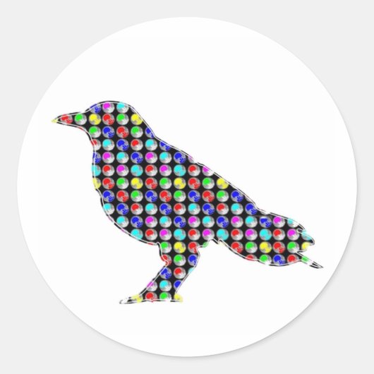 Sticker Rond Animaux Animaux Zoo Enfants S'AMUSER Jungle NavinJ (Devant)
