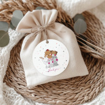 Animaux de dessin animé mignons pour une fête prén