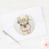STICKER ROND ANIMAUX DE FÊTE (Enveloppe)