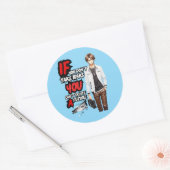 STICKER ROND ANIME (Enveloppe)