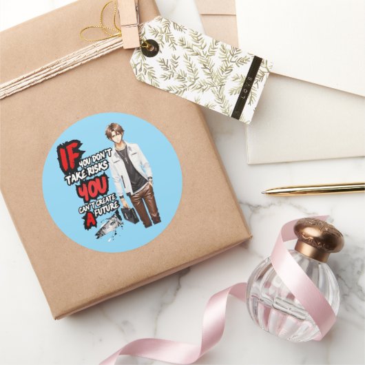 STICKER ROND ANIME (Cadeaux)