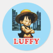 STICKER ROND ANIME (Devant)