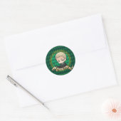 Sticker Rond Anime Draco Malfoy (Enveloppe)