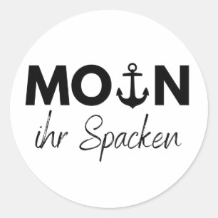 Sticker Rond Anker Moin Allemagne du Nord Lumières du Nord