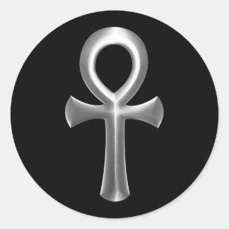 Sticker Rond Ankh