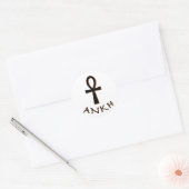 Sticker Rond Ankh (Enveloppe)