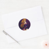 Sticker Rond Anna Kat (Enveloppe)