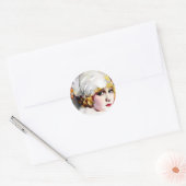 Sticker Rond Anna Nilsson (Enveloppe)