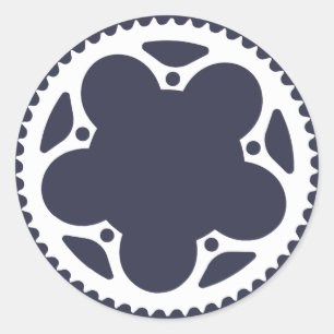 Sticker Rond Anneau de chaîne