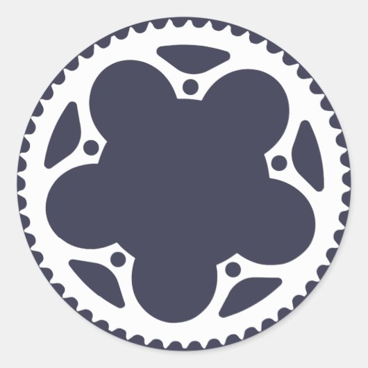 Sticker Rond Anneau de chaîne (Devant)