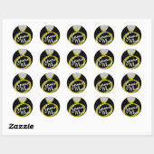 Sticker Rond Anneau/ Devinez quoi (Feuille)