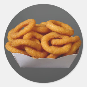 Sticker Rond Anneaux d'oignon