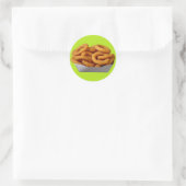 Sticker Rond Anneaux d'oignon (Sac)