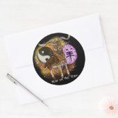 Sticker Rond Année chinoise du bélier (Enveloppe)