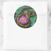 Sticker Rond Année chinoise du zodiaque (Sac)