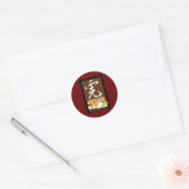 Sticker Rond Année du Tigre II (Enveloppe)