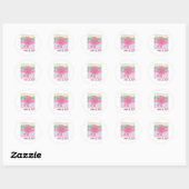 Sticker Rond Année Supérieure super 2025 Graduation Secondaire (Feuille)