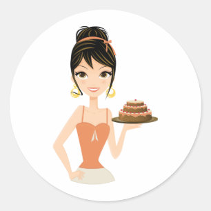 Sticker Rond Anniversaire