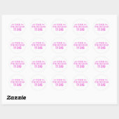Sticker Rond Anniversaire 16 ans (Feuille)