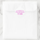 Sticker Rond Anniversaire 16 ans (Sac)