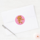 Sticker Rond Anniversaire 2 ans (Enveloppe)