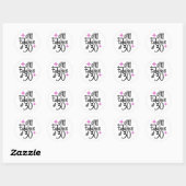 Sticker Rond Anniversaire 30 ans (Feuille)