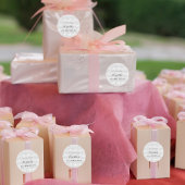 Sticker Rond Anniversaire argent parties scintillant nom date