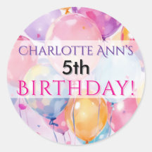 Anniversaire de enfant Party Balloon Favor Fournit