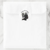 Sticker Rond Anniversaire de Frankenstein (Sac)