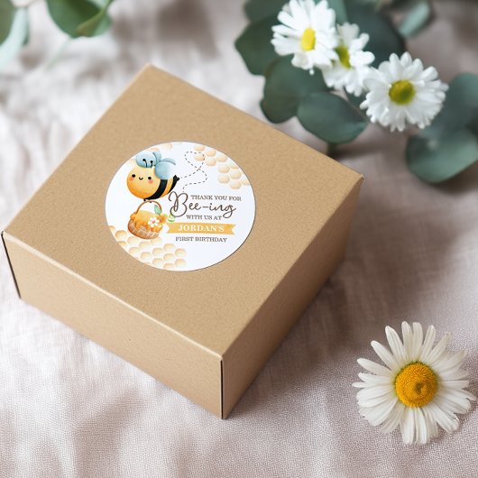 Sticker Rond Anniversaire de la bière douce