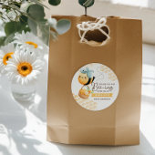 Sticker Rond Anniversaire de la bière douce