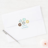 Sticker Rond Anniversaire de la Bleue (Enveloppe)