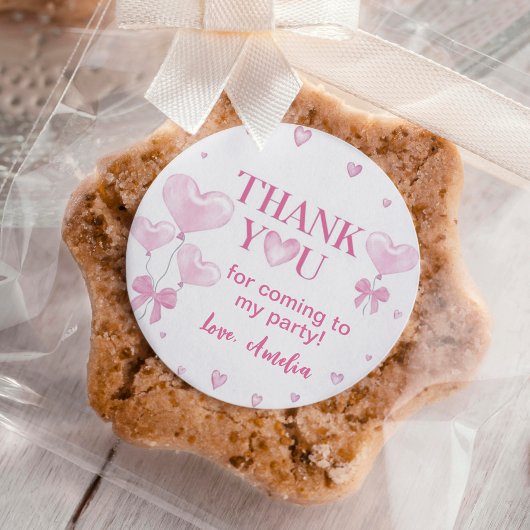 Sticker Rond Anniversaire de la Saint-Valentin