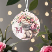 Sticker Rond Anniversaire de Reptile Lizard