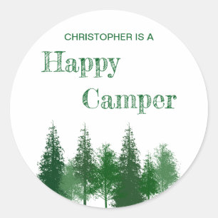 Sticker Rond Anniversaire des bois