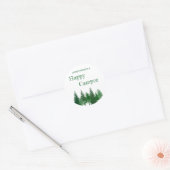 Sticker Rond Anniversaire des bois (Enveloppe)