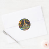 Sticker Rond Anniversaire Dia de Los Muertos PV-190130 (Enveloppe)