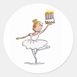 Sticker Rond Anniversaire du Ballet
