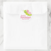 Sticker Rond Anniversaire du bogue (Sac)