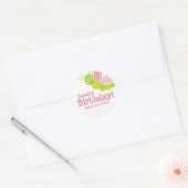 Sticker Rond Anniversaire du bogue (Enveloppe)