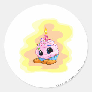 Sticker Rond Anniversaire JubJub