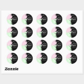 Sticker Rond Anniversaire Magique (Feuille)