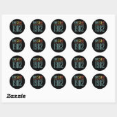 Sticker Rond Anniversaire Vintage 1982 (Feuille)