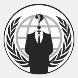 Sticker Rond Anonywear