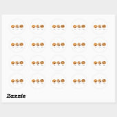Sticker Rond Anpan, Hottek, Pancake (Feuille)