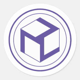 Sticker Rond Antahkarana féminine - Yin Antahkarana