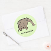 Sticker Rond Anteater (Enveloppe)