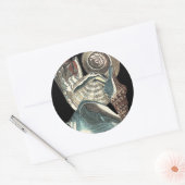 Sticker Rond Anthologie des coquillages (Enveloppe)