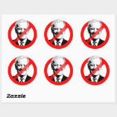 Sticker Rond Anti (Feuille)