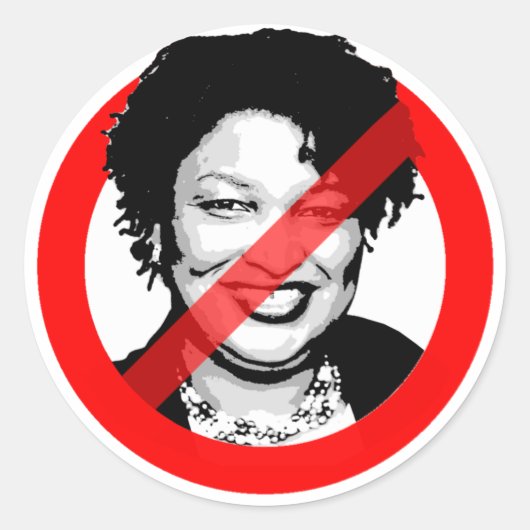 STICKER ROND ANTI ABRAMS (Devant)